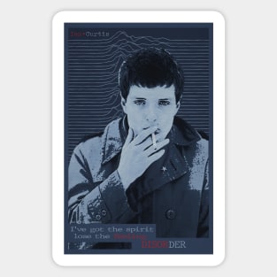 IAN CURTIS Sticker